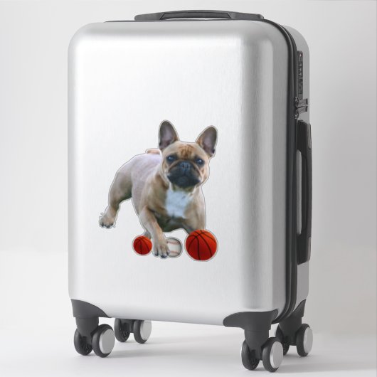  Vinylaufkleber Französische Bulldogge  Aufkleber シール (スーツケース)