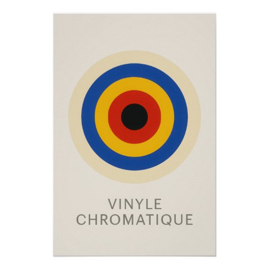 Vinyle Chromatique - poster ポスター (正面)