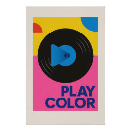 Vinyle - Play - Poster ポスター