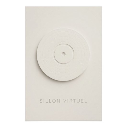 Vinyle transparent -  ポスター (正面)