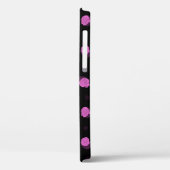 vioの花を持つシームレスな抽象芸術模様 Case-Mate iPhoneケース (裏面 / 左)