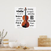 Violaの翻訳 ポスター (キッチン)