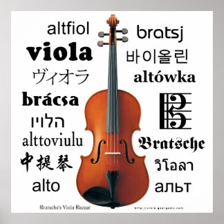 Violaの翻訳 ポスター