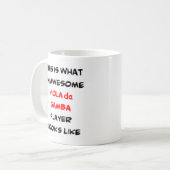 viola da gambaプレーヤー素晴らし、 コーヒーマグカップ (正面左)
