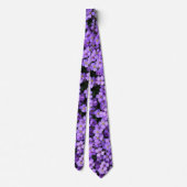 Viola Flowers Neck Tie ネクタイ (裏面)