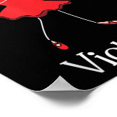 Viola Girl - Violist Symphony Band Jazz Music Love ポスター (角)