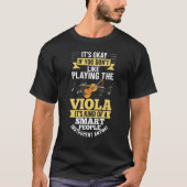 Viola Instrument Music Notes Player Lesson Beginne Tシャツ (正面)