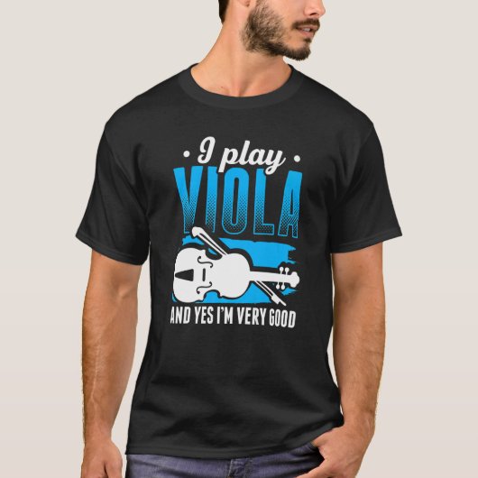 Viola Play Viola Music Violist Player Orchestra Vi Tシャツ (正面)