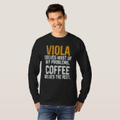 Viola Solves My Problems Coffee   Orchestra Musici Tシャツ (正面フル)