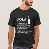 Viola — Violaの定義 Tシャツ (正面)