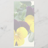 Violas Sorbet Yellow Jump Up メニュー (裏面)