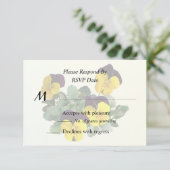 Violas Sorbet Yellow Jump Up 出欠カード (スタンド正面)