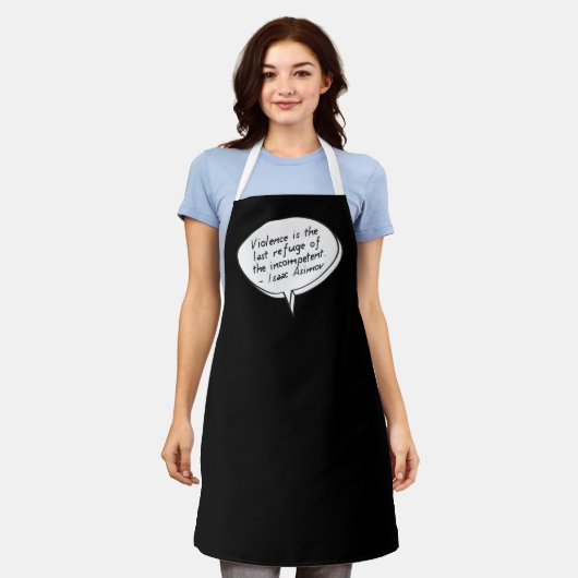 Violence エプロン (着用した状態)