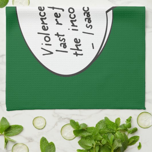 Violence キッチンタオル (折り畳み)