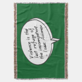 Violence スローブランケット (正面縦)