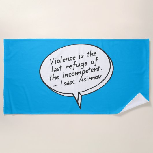 Violence ビーチタオル (正面)