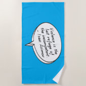 Violence ビーチタオル (正面)