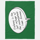 Violence フリースブランケット (正面)