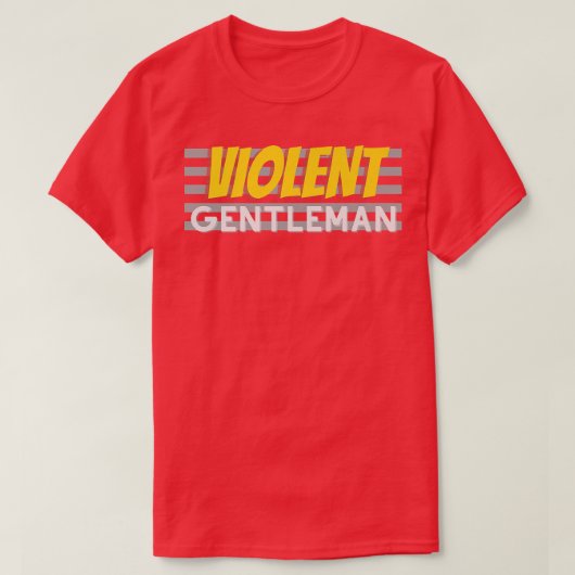 Violent Gentleman Tシャツ (デザイン正面)