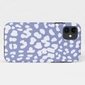 VioletとWhite Leopard Print iPhone 6ケース Case-Mate iPhoneケース (裏面(横))