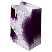 Violetの色の陰で ミディアムペーパーバッグ (裏面アングル)