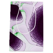 Violetの色の陰で ミディアムペーパーバッグ (裏面)