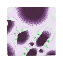 Violetの色の陰で メタルプリント