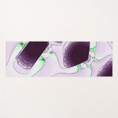 Violetの色の陰で ヨガマット (正面(横))