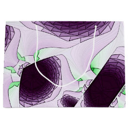 Violetの色の陰で ラージペーパーバッグ