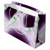 Violetの色の陰で ラージペーパーバッグ (裏面アングル)