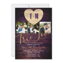 Violet素朴 Wedding招待3枚の写真を追加