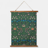 Violet and Columbine, William Morris 吊り下げ型タペストリー (正面)