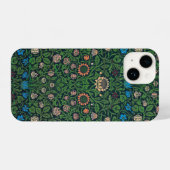 Violet and Columbine, William Morris iPhoneケース (裏面横)