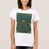 Violet and Columbine, William Morris Tシャツ (正面)