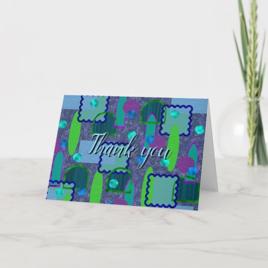 Violet and Shadow Mirrors サンキューカード (正面)