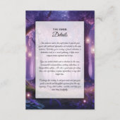 Violet at Midnight Enchanted Forest エンクロージャーカード (正面)