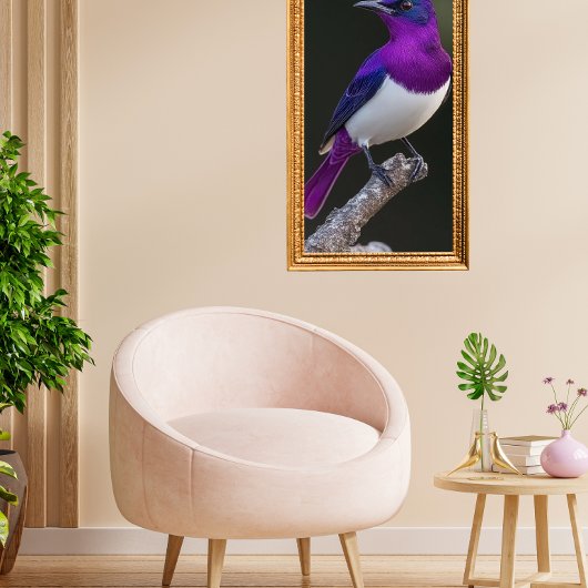 Violet-backed Starling  ポスター