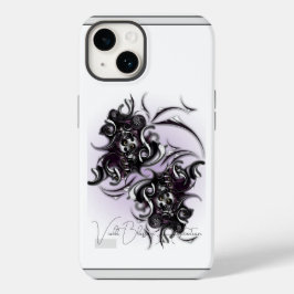 「Violet Blossom Abstraction」、Apple iPhone 14ケース Case-Mate iPhone 14ケース
