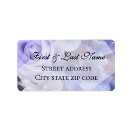 Violet Blue Florals ラベル