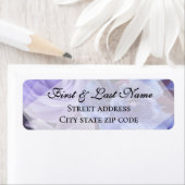 Violet Blue Florals Label ラベル (インサイチュ)