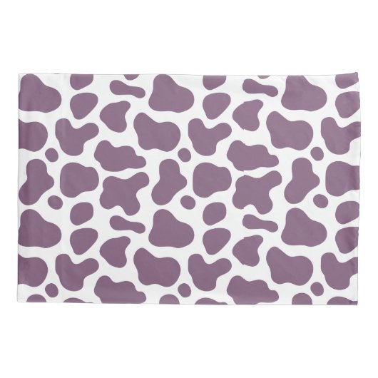 Violet Cow 枕カバー (裏面)