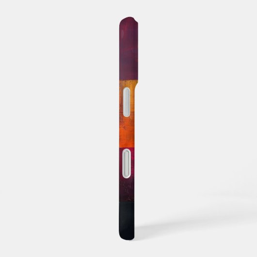 Violet Ember Fields iPhone 16ケース (右側面)