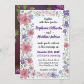 Violet Faithness Motsty Gentle Power of Love - 招待状 (正面/裏面)