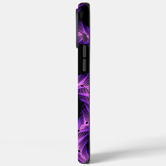 Violet Gridlock Case-Mate iPhoneケース (裏面 / 左)
