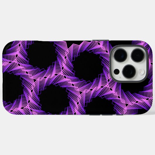 Violet Gridlock Case-Mate iPhoneケース (裏面 (横))