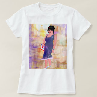 Violet LeeMariieの創造的なデザイン Tシャツ