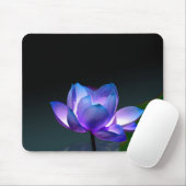 Violet Lotusフル開花, mousepad マウスパッド (マウス)