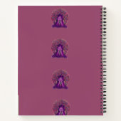 Violet Peacock Notebook - Journal ノートブック (裏面)