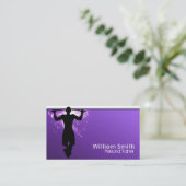 Violet Personal Trainer 名刺 (スタンド正面)