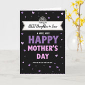 Violet Rose Mothers Day Card カード (黄色い花)